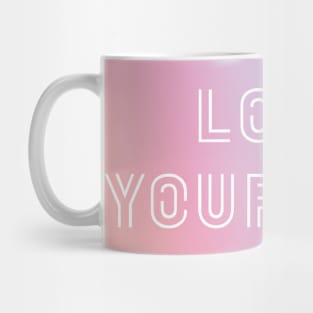 BTS LOVE YOURSELF PASTEL GRADIENT Mug